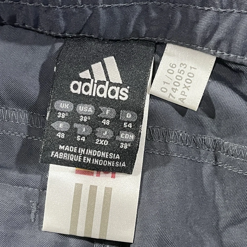 Adidas Cargo Shorts Men's 34* Belted‎ Nylon Utility Hiking Gray